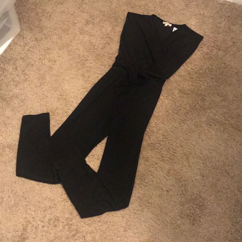 Black long jumpsuit